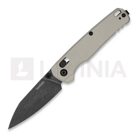 Saliekams nazis Kershaw Bel Air - Blackwash - Bright Nickel 6105