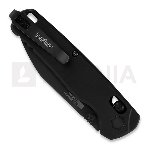 Kershaw Bel Air - PVD - Black sulankstomas peilis, dantytas 6105BLKST