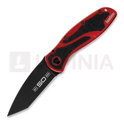 Kershaw Blur Linerlock A/O Red 50th An 접이식 나이프 1670K50