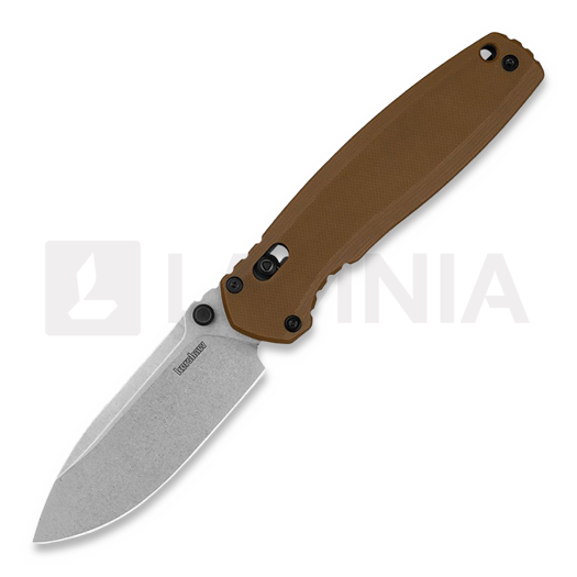 Saliekams nazis Kershaw Broadside, brūns 2052