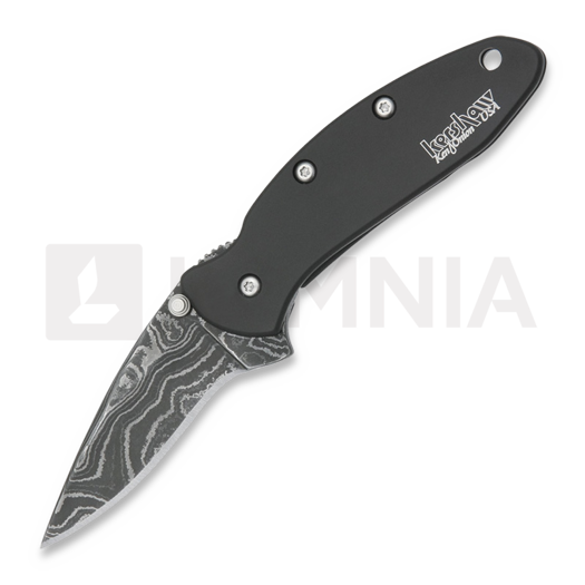 Kershaw Chive A/O Damascus 접이식 나이프 1600DAMBK