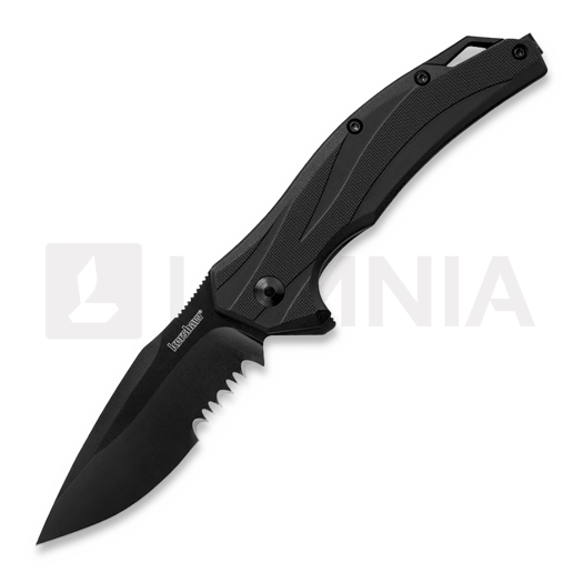 Kershaw Lateral Black Serrated sulankstomas peilis 1645BLKST