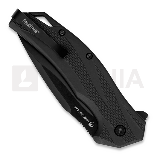 Kershaw Lateral Black Serrated sulankstomas peilis 1645BLKST