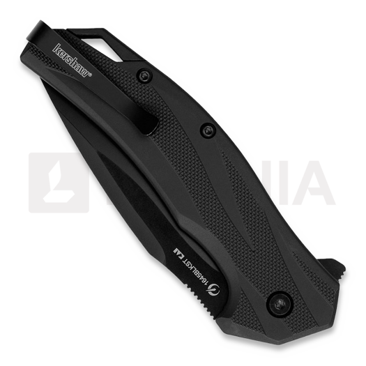Coltello pieghevole Kershaw Lateral Black Serrated 1645BLKST
