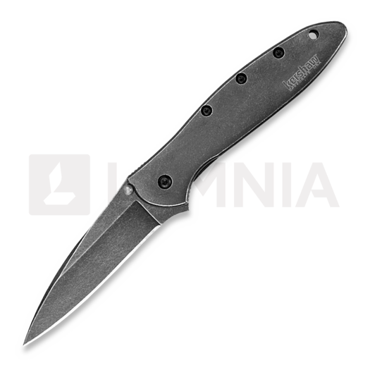 Kershaw Leek 접이식 나이프, BlackWash 1660BLKW