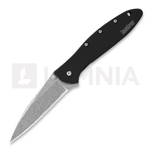 Kershaw Leek סכין מתקפלת, stonewashed 1660SWBLK
