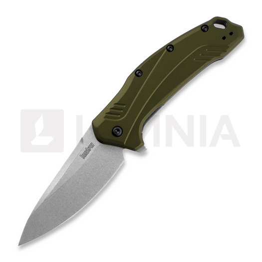 Kershaw Link Olive Aluminum vouwmes 1776OLSW