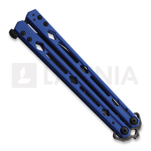Kershaw Lucha Blackwashed balisong, mėlyna 5150BLUBW