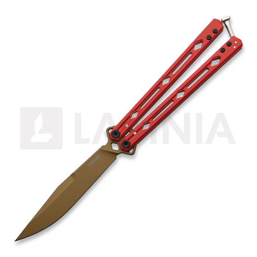 Kershaw Lucha Red Bronze balisong 5150REDBRZ