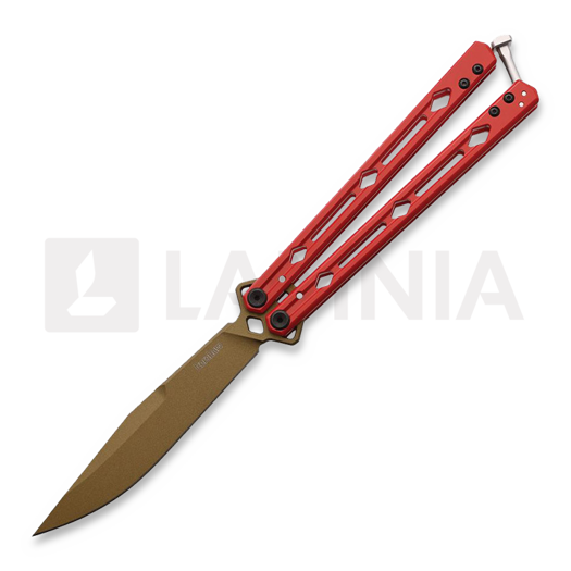 Kershaw Lucha Red Bronze vlindermes 5150REDBRZ