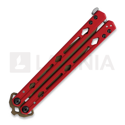 Nož motýlek Kershaw Lucha Red Bronze 5150REDBRZ