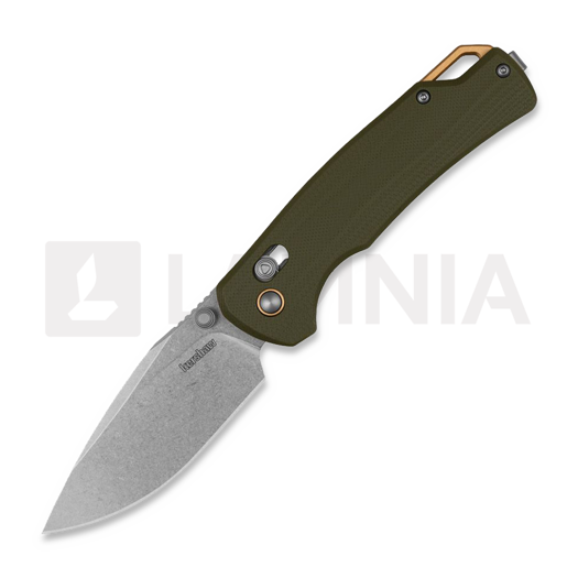 Сгъваем нож Kershaw Proximal - Stonewash - G10, зелен 2058