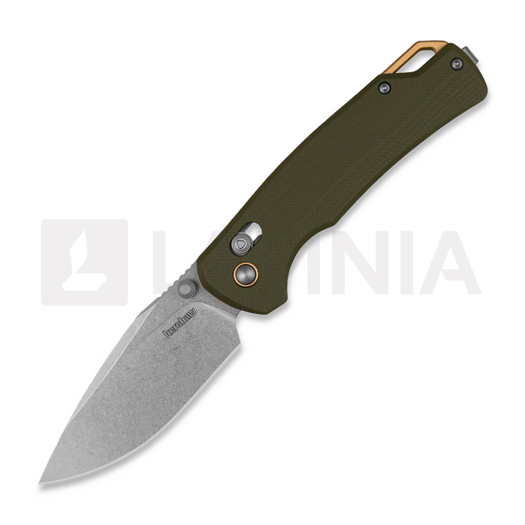 Πτυσσόμενο μαχαίρι Kershaw Proximal - Stonewash - G10, λαδί 2058