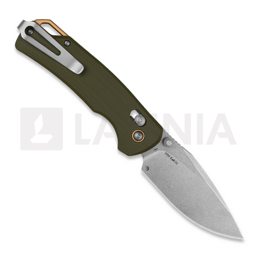 Kershaw Proximal - Stonewash - G10 folding knife, olive drab 2058