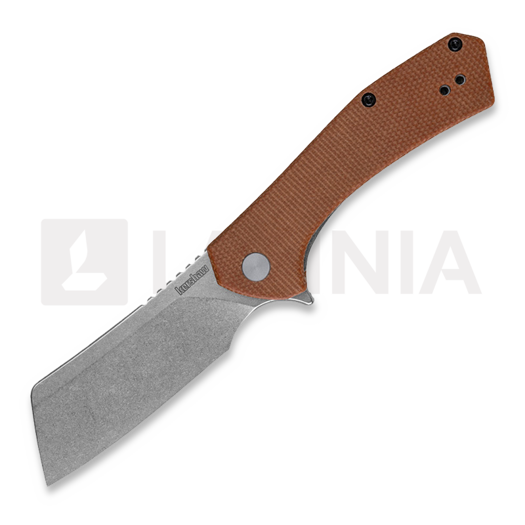 Coltello pieghevole Kershaw Static Brown Micarta D2 3445MCB