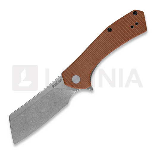 Kershaw Static Brown Micarta D2 접이식 나이프 3445MCB