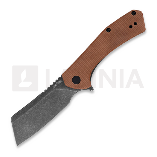Zavírací nůž Kershaw Static Brown Micarta D2 3445MCBBW