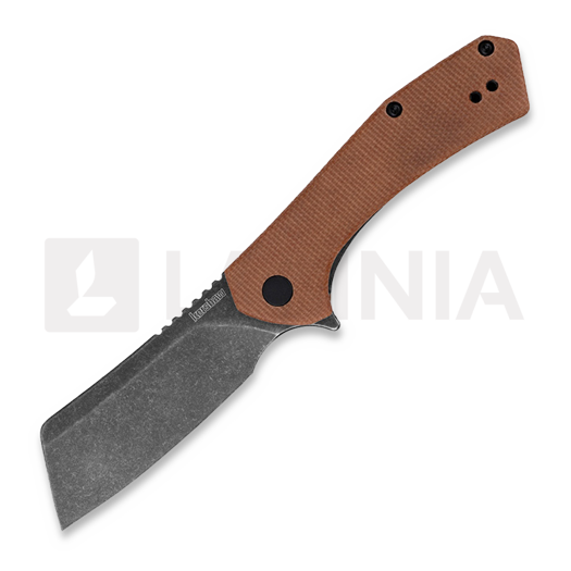 Kershaw Static Brown Micarta D2 접이식 나이프 3445MCBBW