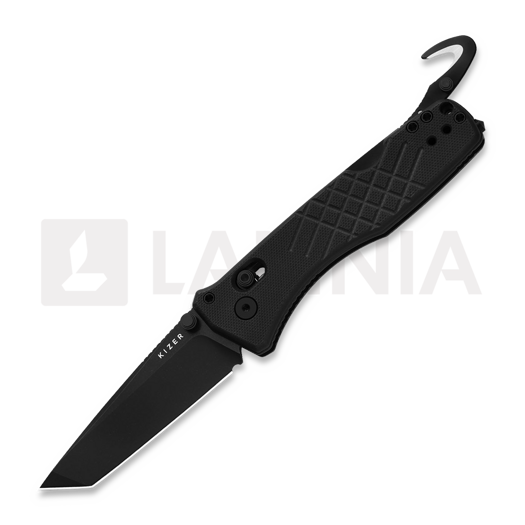 Skladací nôž Kizer Cutlery Aegis T AEB-L, Black G-10, PVD