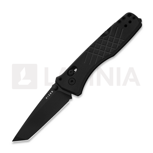Coltello pieghevole Kizer Cutlery Aegis T AEB-L, Black G-10, PVD