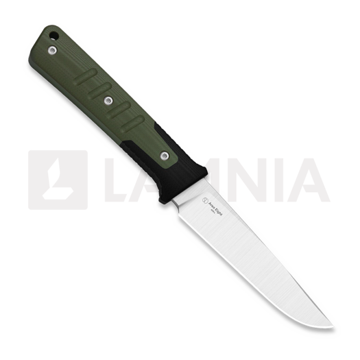 Cuchillo Kizer Cutlery Area Eight AEB-L, Green/Black G-10, Satin