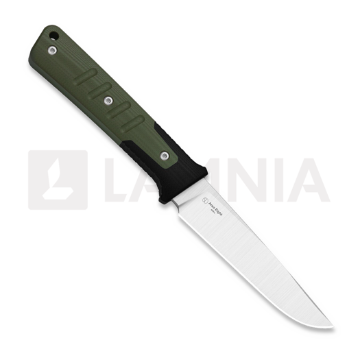 Kizer Cutlery Area Eight AEB-L 刀, Green/Black G-10, Satin