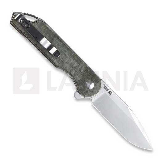 Zavírací nůž Kizer Cutlery Assassin Button Lock Micarta