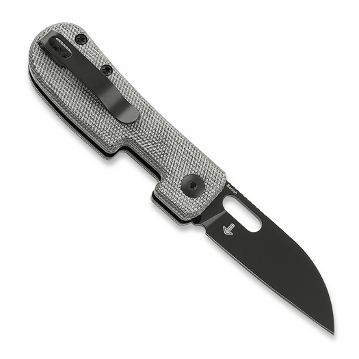 Kizer Cutlery Banish, Black Micarta