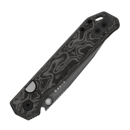 Сгъваем нож Kizer Cutlery Begleiter 2.9 BD1N, Black/Gray Vortex Micarta, Gray Stonewash PVD