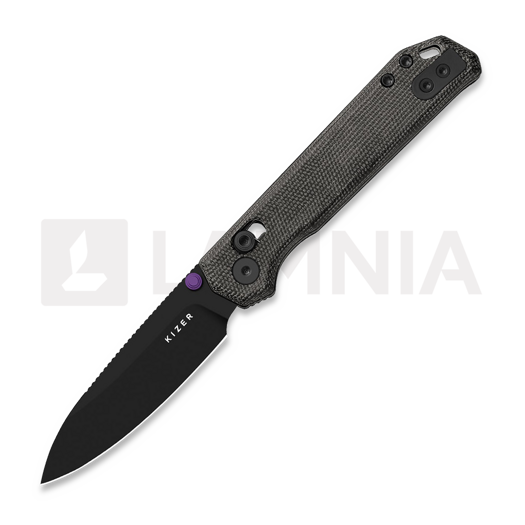 Складной нож Kizer Cutlery Begleiter 2.9 BD1N, Black Norplex Ultrex, Black PVD