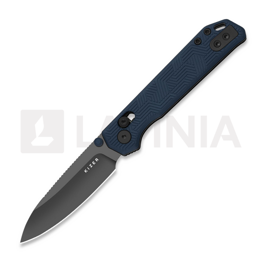 Складной нож Kizer Cutlery Begleiter 2.9 S35VN, Blue Aluminum, Matte DLC Ultra