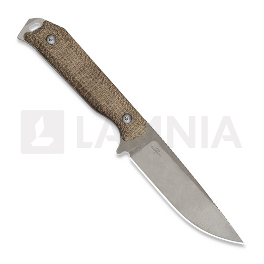 Kizer Cutlery Begleiter Fix 3V 刀, Burlap Micarta