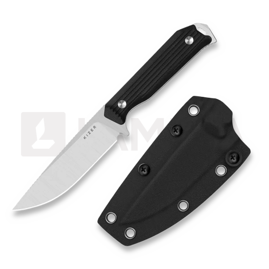 Nuga Kizer Cutlery Begleiter Fix AEB-L, Black G-10
