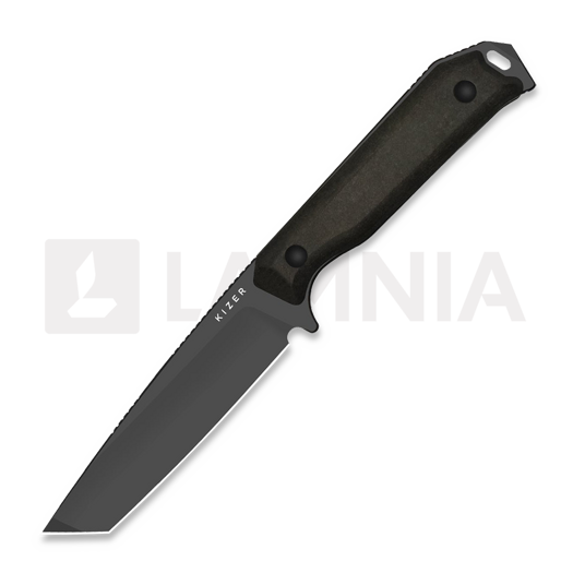 Kizer Cutlery Begleiter Fix Tanto 3V 刀, Chocolate Glacier Richlite