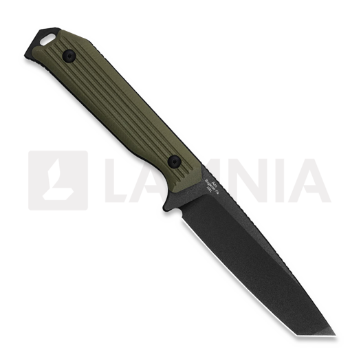 Couteau Kizer Cutlery Begleiter Fix Tanto AEB-L, Green G-10
