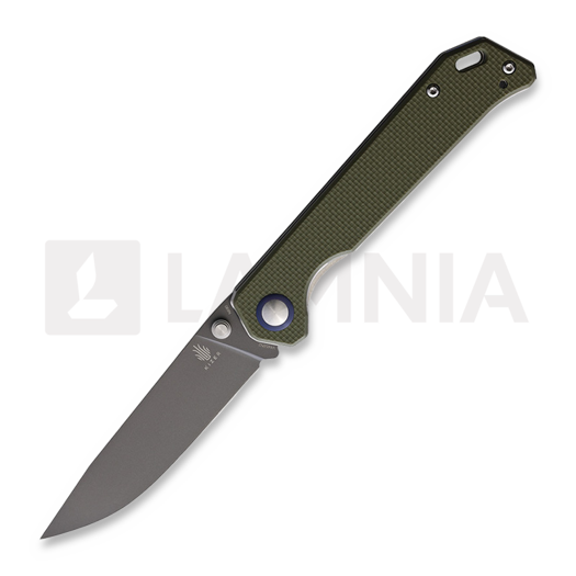 Kizer Cutlery Begleiter Linerlock 접이식 나이프, 초록