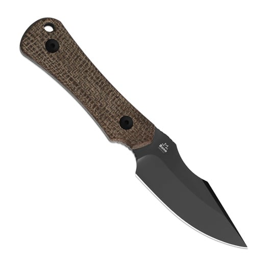 Kizer Cutlery Bone 3V סכין, Brown Norplex Ultrex, Matte DLC Ultra