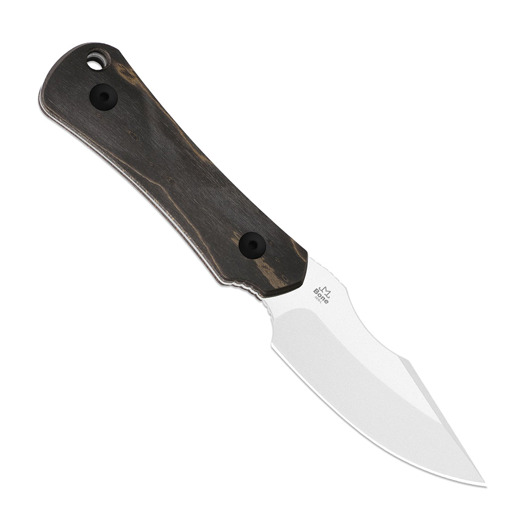 Kizer Cutlery Bone AEB-L knife, Black Stabilized Wood, Satin