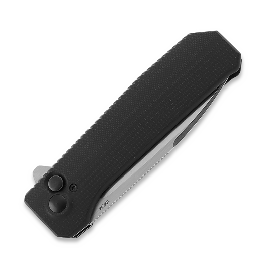 Kizer Cutlery Brat, Black G-10, Stonewashed