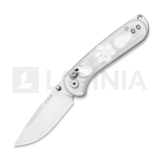 Складной нож Kizer Cutlery Buddy II AEB-L, Clear Acrylic, Satin