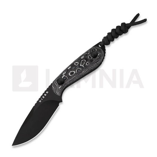 Cuțit Kizer Cutlery Buddy M390, White Storm CF, Satin Brushed/DLC