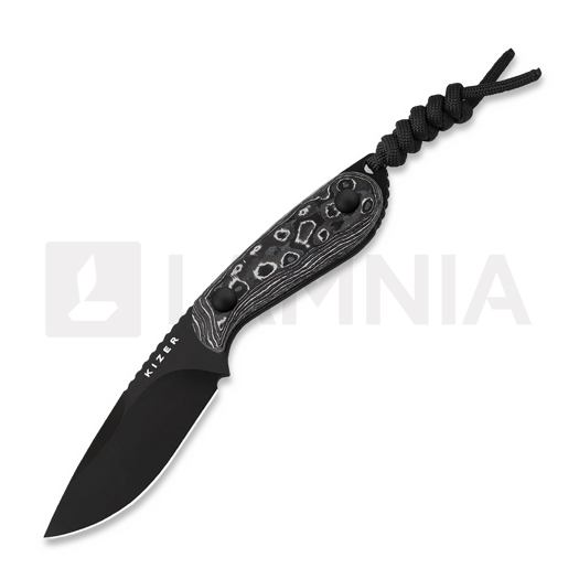 Cuțit Kizer Cutlery Buddy M390, White Storm CF, Satin Brushed/DLC