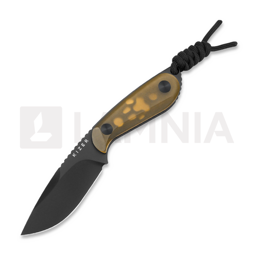 Nôž Kizer Cutlery Buddy Nitro-V, Yellow PEI, Black PVD