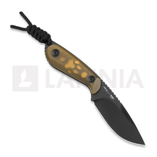 Cuțit Kizer Cutlery Buddy Nitro-V, Yellow PEI, Black PVD