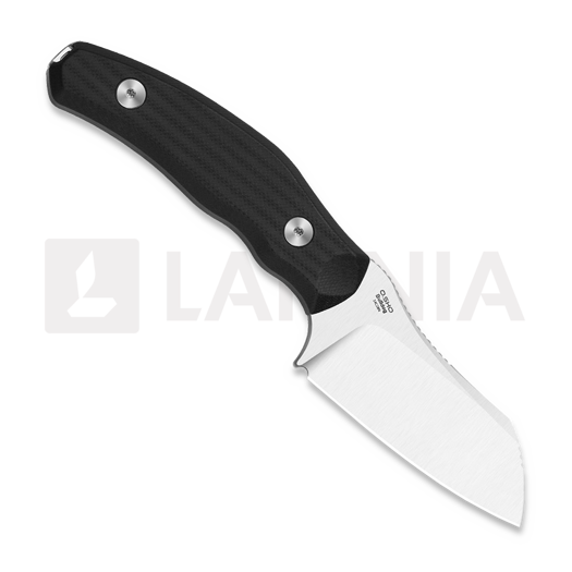 Cuchillo Kizer Cutlery Bulldog Fix 14C28N, Black G-10, Satin