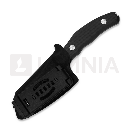 Kizer Cutlery Bulldog Fix 14C28N knife, Black G-10, Satin