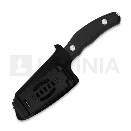 Coltello Kizer Cutlery Bulldog Fix 14C28N, Black G-10, Satin