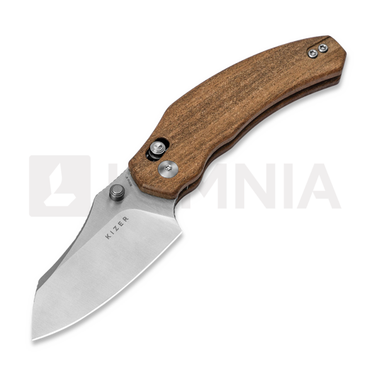 Kizer Cutlery Bulldog Nitro-V, Mkuruti Wood