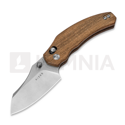 Kizer Cutlery Bulldog Nitro-V, Mkuruti Wood