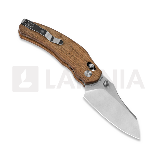 Kizer Cutlery Bulldog Nitro-V, Mkuruti Wood